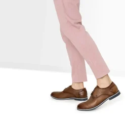 Eram Chaussures De Ville^Derby en cuir COGNAC