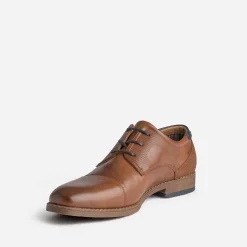 Eram Chaussures De Ville^Derby homme COGNAC