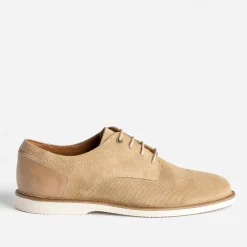 Eram Chaussures De Ville|Baskets/Tennis^Derby confort cuir éco-conçu BEIGE