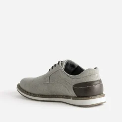 Eram Chaussures De Ville^Derby confort en toile BEIGE