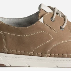 Eram Chaussures De Ville^Derby confort beige foncé en cuir BEIGE FONCE