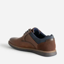 Eram Chaussures De Ville^Derby confort COGNAC