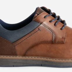 Eram Chaussures De Ville^Derby confort COGNAC
