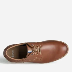 Eram Chaussures De Ville^Derby confort cuir COGNAC