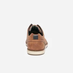 Eram Chaussures De Ville^Derby confort cognac perforé CAMEL