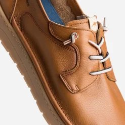 Fluchos Chaussures De Ville|Baskets/Tennis^Derby confort en cuir COGNAC