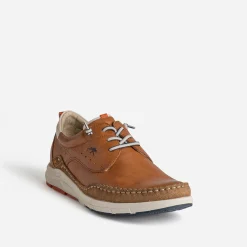 Fluchos Chaussures De Ville^Derby confort en cuir COGNAC