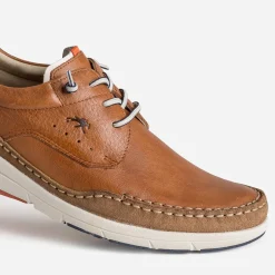 Fluchos Chaussures De Ville^Derby confort en cuir COGNAC