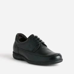 Fluchos Chaussures De Ville^Derby confort en cuir NOIR