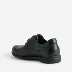 Fluchos Chaussures De Ville^Derby confort en cuir NOIR