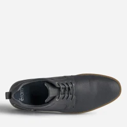 Eram Chaussures De Ville^Derby confort marine perforé NOIR