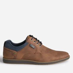 Eram Chaussures De Ville^Derby confort clair perforé MARRON