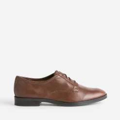 Eram Flex Derbies^Derby en cuir MARRON