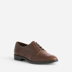 Eram Flex Derbies^Derby en cuir MARRON