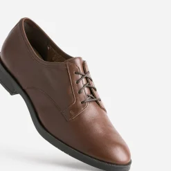 Eram Flex Derbies^Derby en cuir MARRON