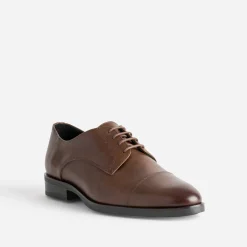 Eram Flex Chaussures De Ville^Derby en cuir MARRON