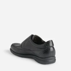 Fluchos Chaussures De Ville^Derby en cuir à scratch NOIR