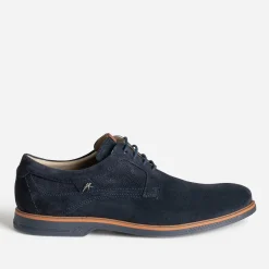 Fluchos Chaussures De Ville^Derby cuir velours MARINE