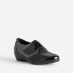 FRANCE ARNO Derbies^Derby gun et en cuir NOIR