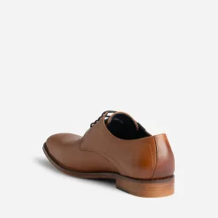 Eram Chaussures De Ville^Derby homme FRANCE ARNO cuir COGNAC