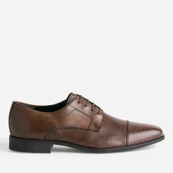 Eram Chaussures De Ville^Derby cuir bout droit MARRON