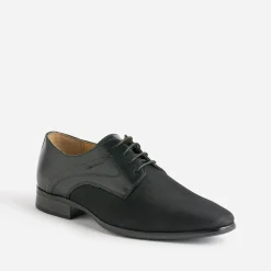 Eram Chaussures De Ville^Derby bi matière NOIR