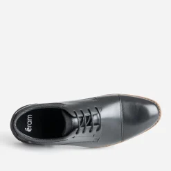 Eram Chaussures De Ville^Derby bordé denim NOIR