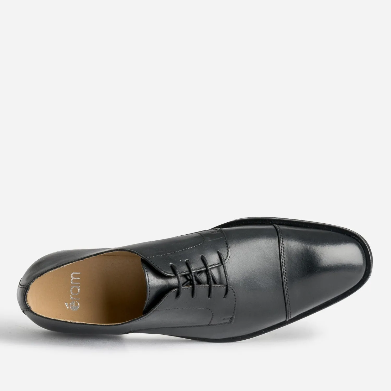 Eram Chaussures De Ville^Derby cuir bout droit NOIR