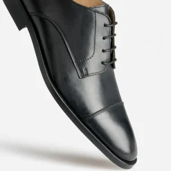 Eram Chaussures De Ville^Derby cuir bout droit NOIR