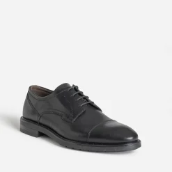Eram Chaussures De Ville^Derby cuir bout droit NOIR