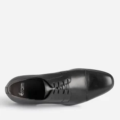 Eram Chaussures De Ville^Derby cuir bout droit NOIR