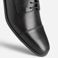 Eram Chaussures De Ville^Derby cuir bout droit NOIR