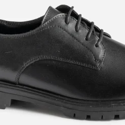Eram Chaussures De Ville^Derby cuir semelle crantée NOIR