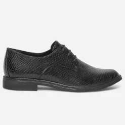 Eram Derbies^Derby embossé python NOIR