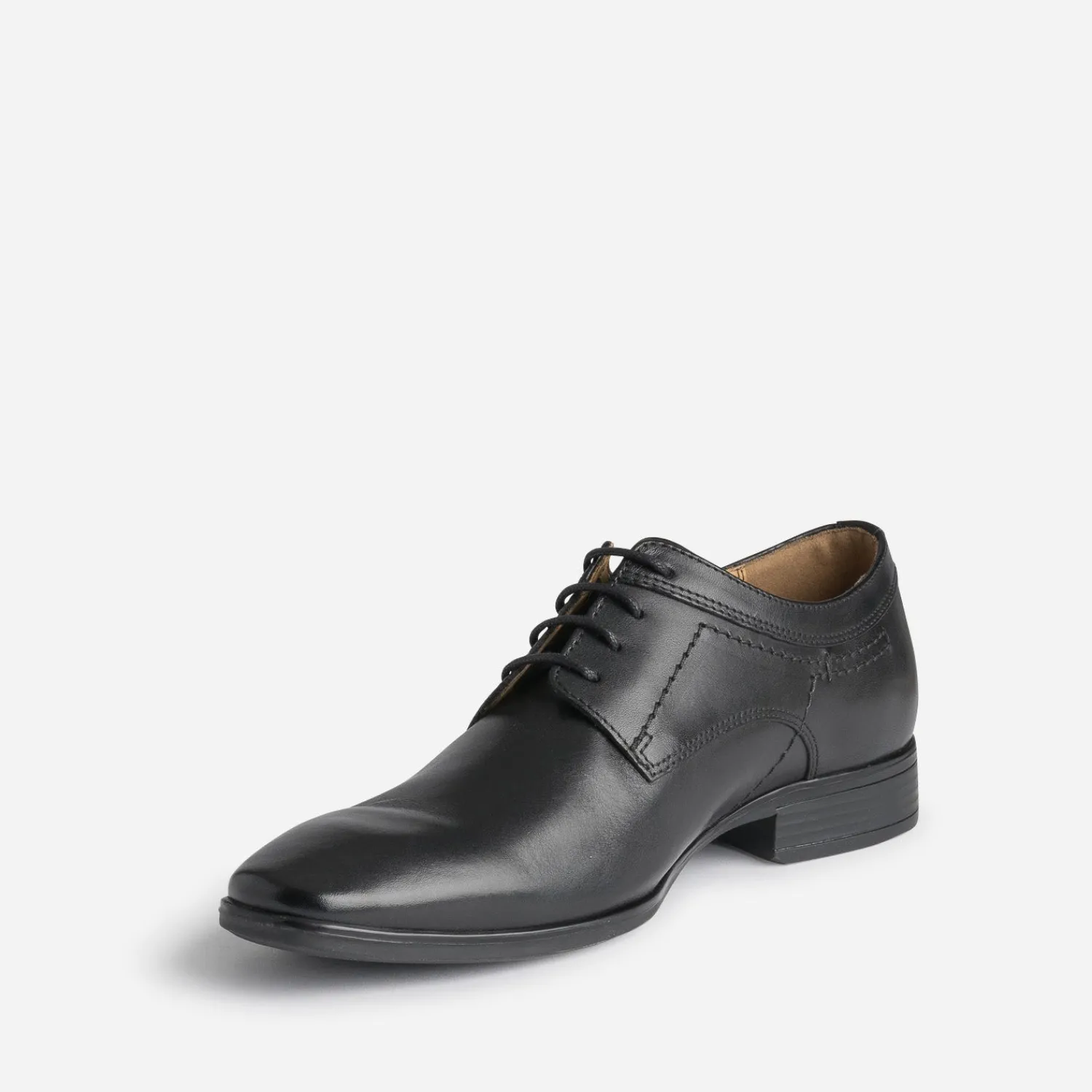 Eram Chaussures De Ville^Derby en cuir NOIR