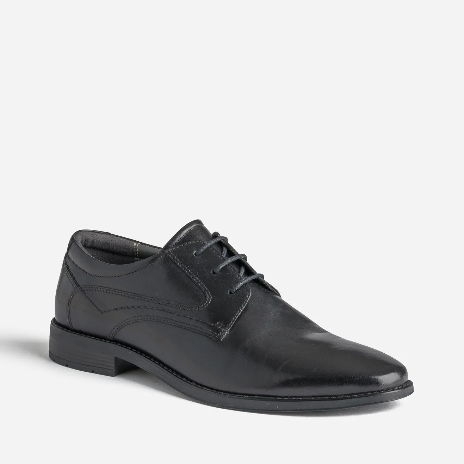 Eram Chaussures De Ville^Derby en cuir NOIR