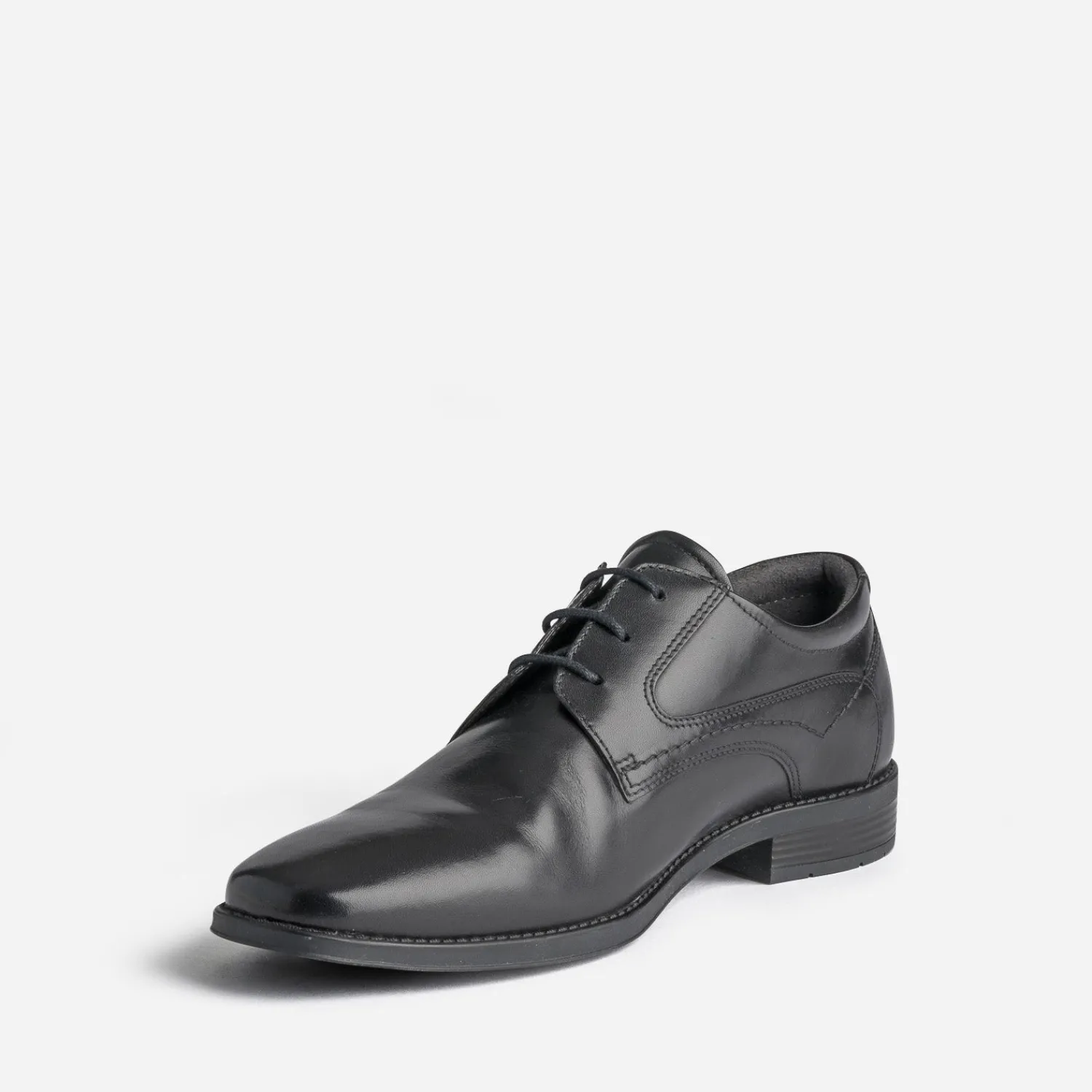 Eram Chaussures De Ville^Derby en cuir NOIR
