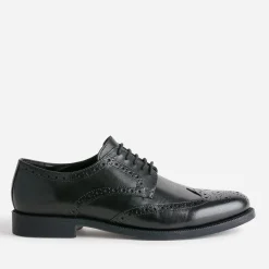 Eram Chaussures De Ville^Derby en cuir détails perforations NOIR