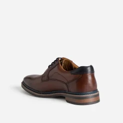 Redskins Chaussures De Ville^Derby cuir COGNAC