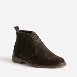 Eram Boots^Desert Boots en cuir velours MARRON