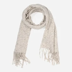 Eram Echarpes & Foulards^Echarpe chiné à franges BEIGE