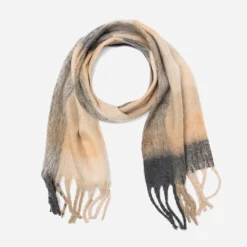 Texto Echarpes & Foulards^Echarpe beige et grise MULTICOLORE