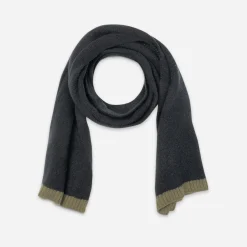 Eram Echarpes & Foulards|Accessoires^Echarpe e bordée kaki NOIR