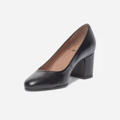Eram Escarpins^Escarpin éco-conçu en cuir NOIR