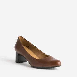 Eram Flex Escarpins^Escarpin en cuir COGNAC