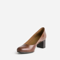 Eram Flex Escarpins^Escarpin en cuir COGNAC