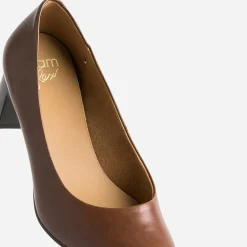 Eram Flex Escarpins^Escarpin en cuir COGNAC
