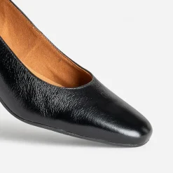 Eram Flex Escarpins^Escarpin cuir glacé NOIR