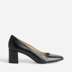 Eram Escarpins^Escarpin en cuir NOIR