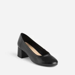 Eram Escarpins^Escarpin en cuir NOIR